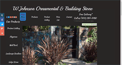 Desktop Screenshot of johnsonornamentalstone.com